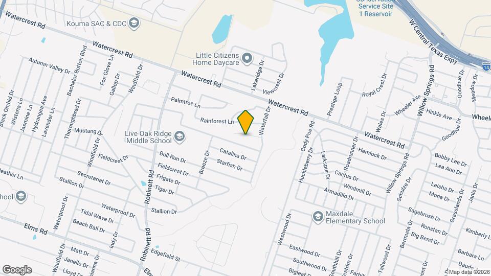 3402 Regency Ct Mapa y Detalles de la Ubicación