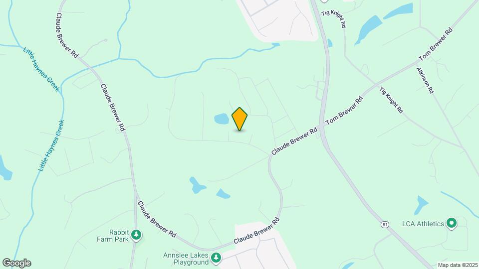 2725 Milton Bryan Dr Map and Location Details