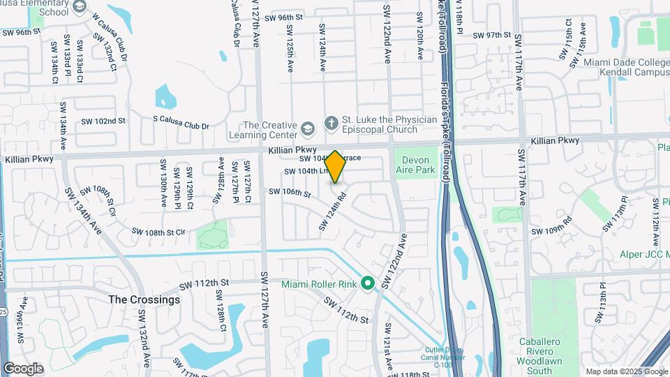 10521 SW 124th Ave Map and Location Details