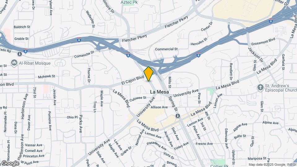 4968 Baltimore Dr Map and Location Details