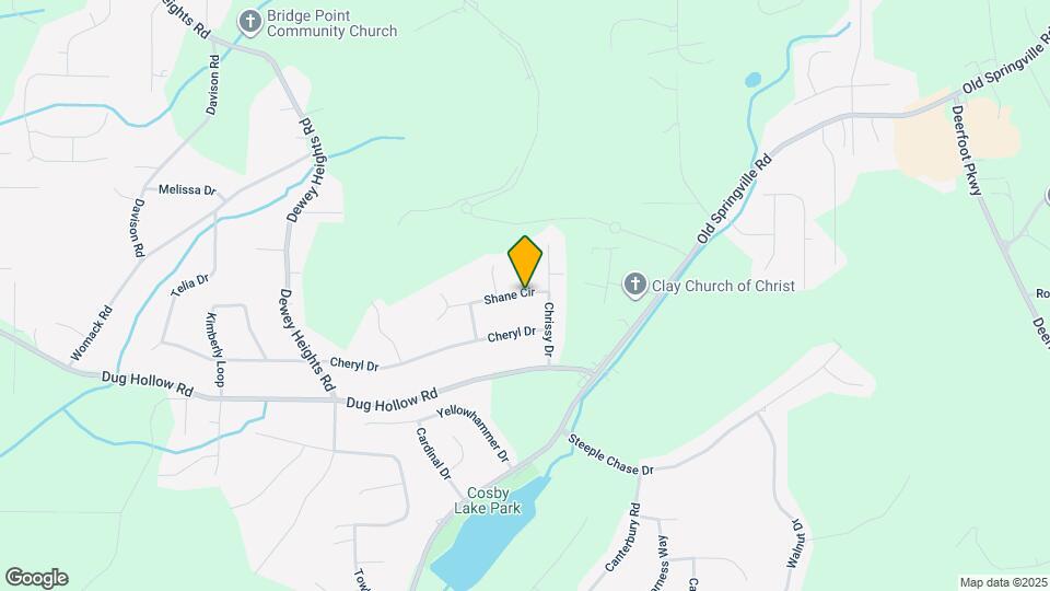 5967 Shane Cir Map and Location Details