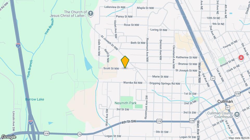 Twin Creek Apartments Map and Location Details