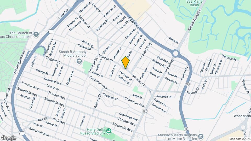 170 Malden St Map and Location Details