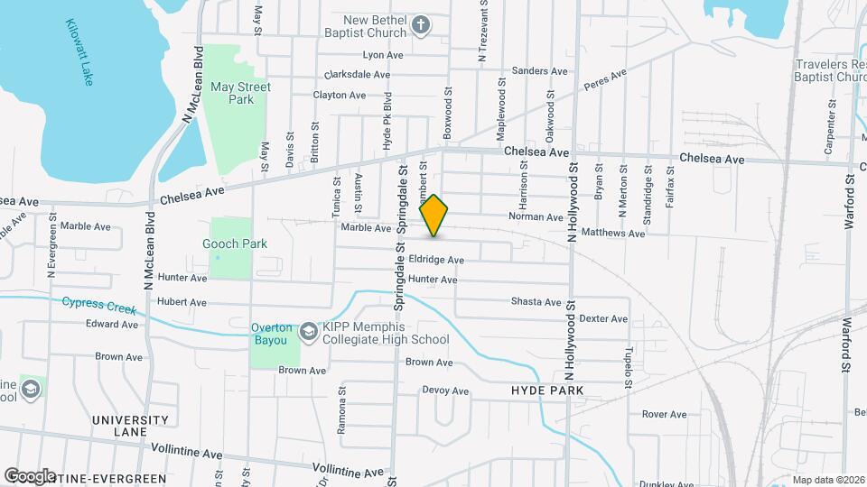 2253 Marble Ave Map and Location Details