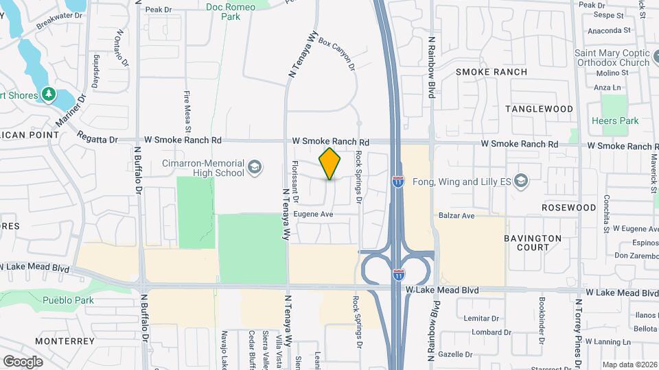 2232 Ladue Dr Mapa y Detalles de la Ubicación