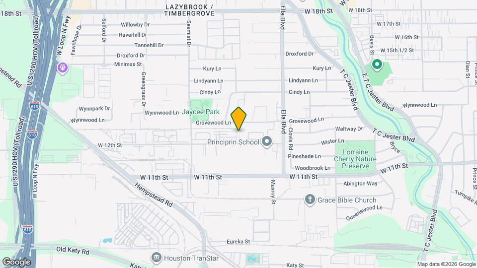 3309 Timbergrove Heights St. Map and Location Details