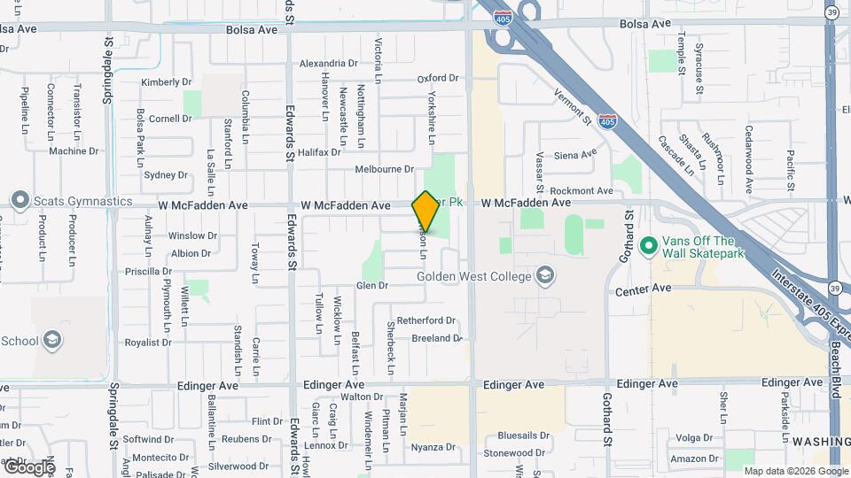 15594 Dawson Ln Map and Location Details