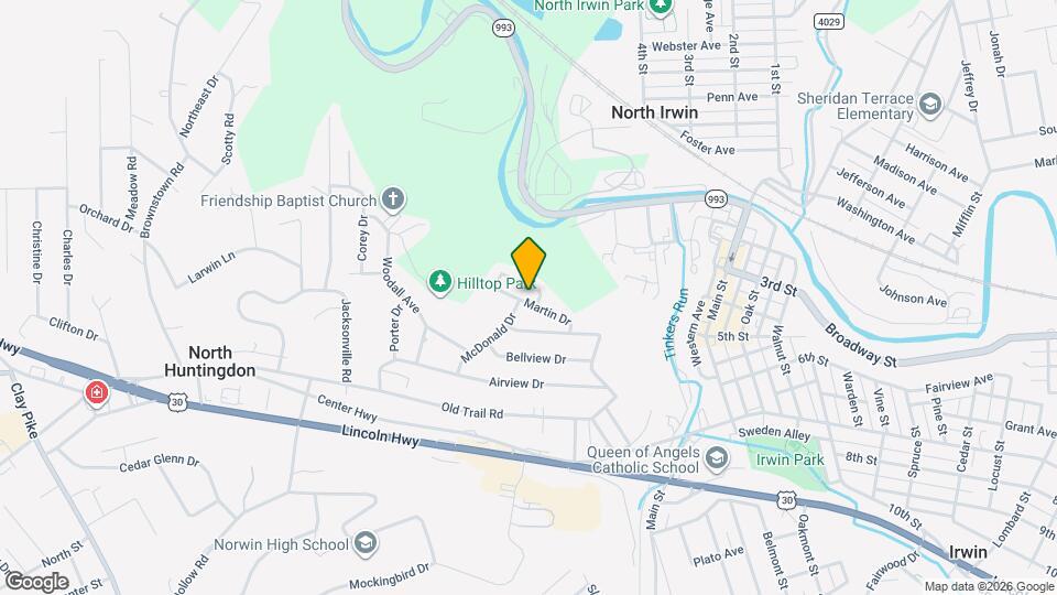 10781 Martin Dr Map and Location Details