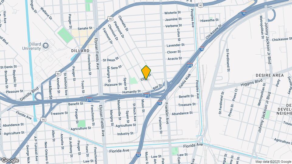 3410 Piedmont Dr Map and Location Details