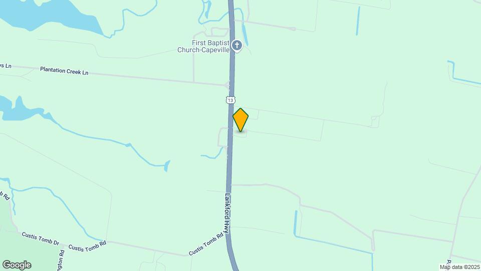 25487 Lankford Hwy Map and Location Details