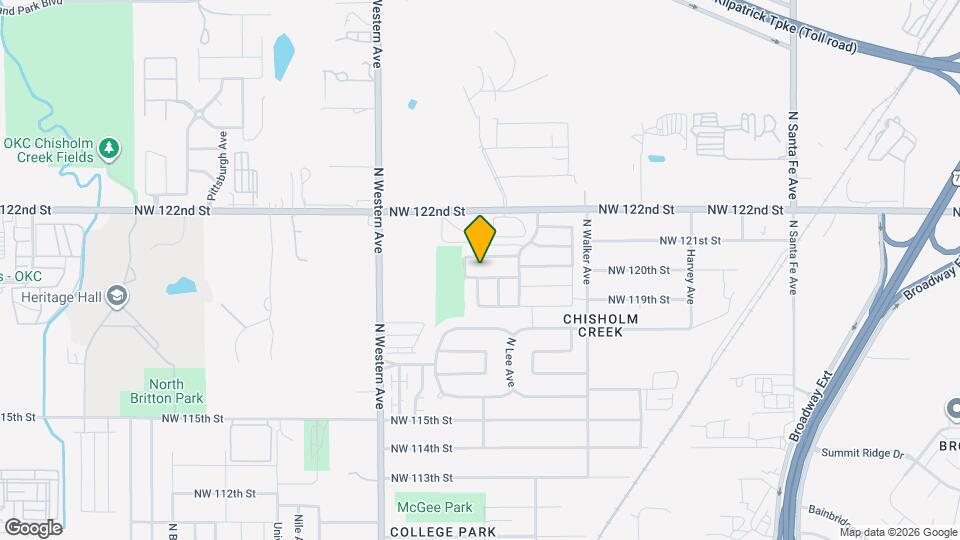 821 NW 120th Terrace Map and Location Details