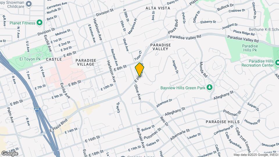 3306 Plaza Blvd Map and Location Details