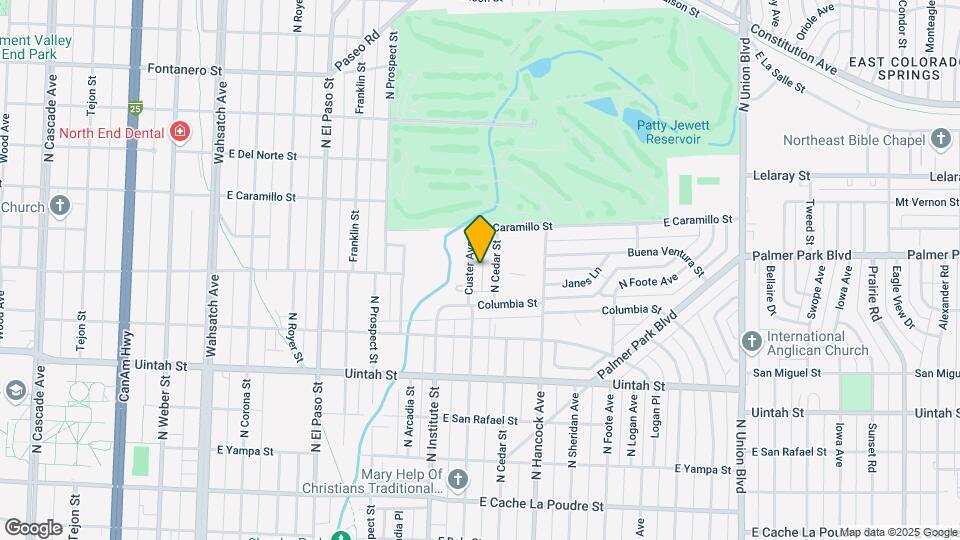 1427 Custer Ave Map and Location Details