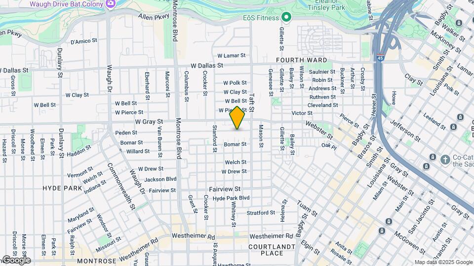 407 Peden St Mapa y Detalles de la Ubicación