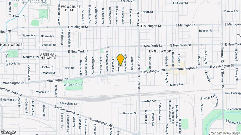 21 N Tacoma Ave Map and Location Details