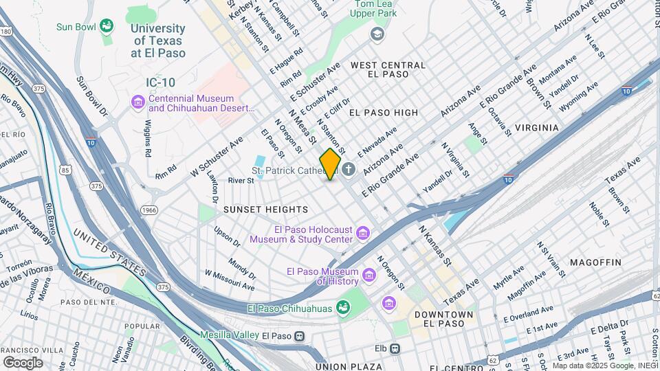 1112 N Oregon St Map and Location Details