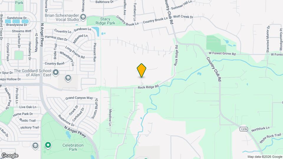 900 Rocky Creek Ln Map and Location Details