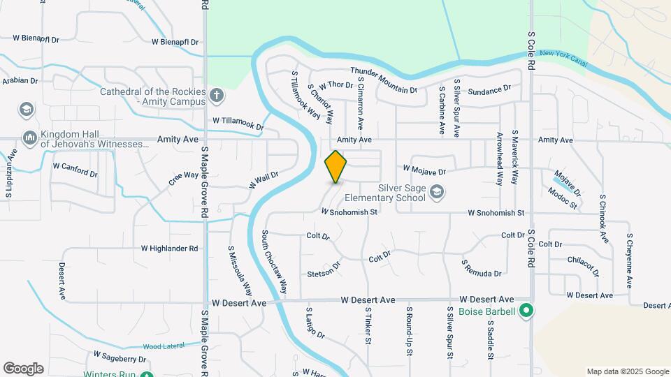 4838 S Chex Way Map and Location Details