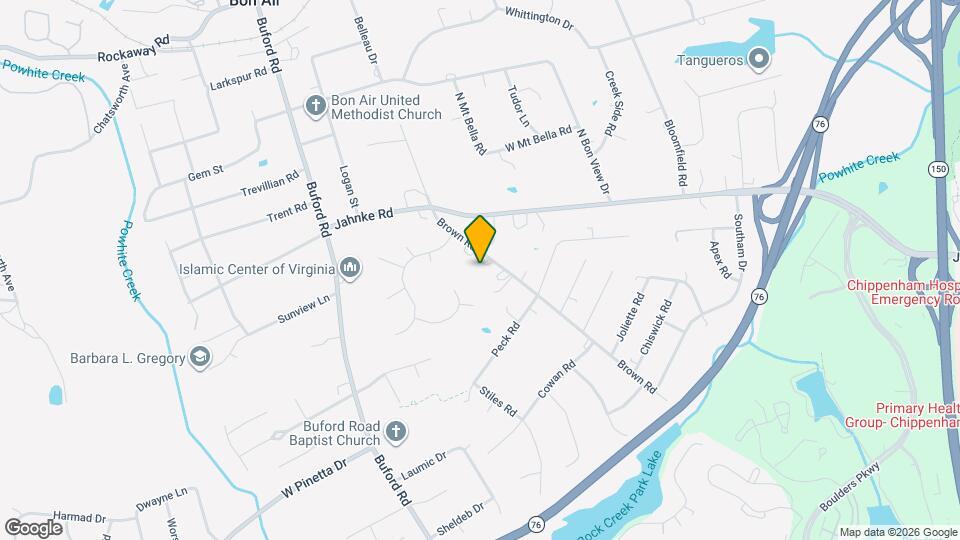 8143 Brown Rd, Unit 3D Map and Location Details