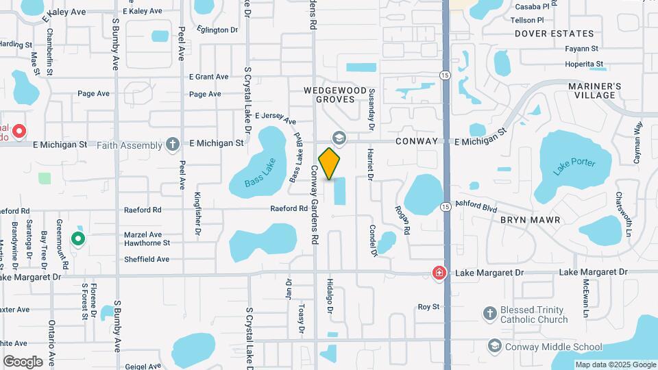 2819 Roseglen Way Map and Location Details