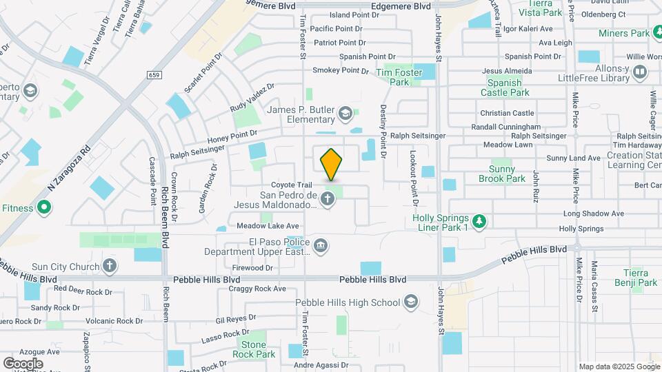 14373 Coyote Trail Map and Location Details