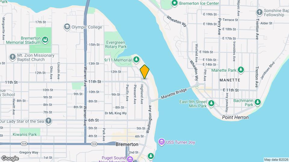 949 Washington Ave Map and Location Details