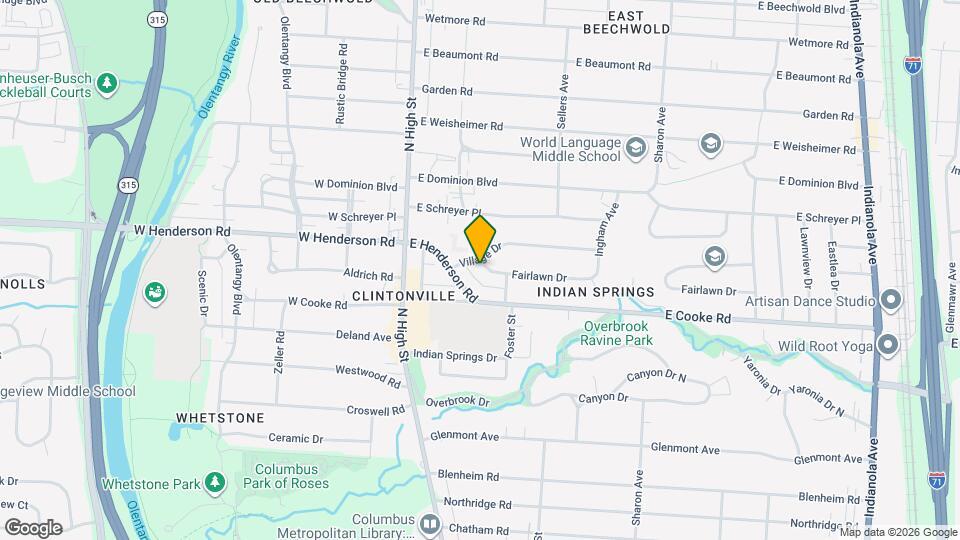117 Fairlawn Dr Map and Location Details