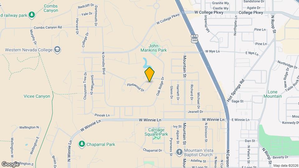 1260 Flintwood Dr Map and Location Details