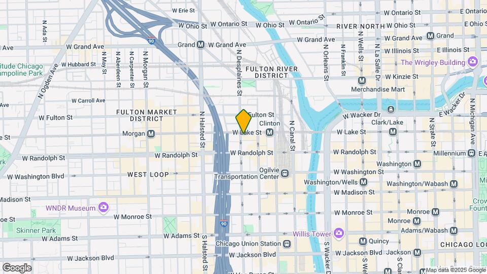 171 N Desplaines St Map and Location Details