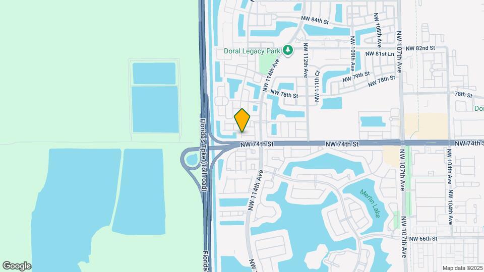 7260 NW 114th Path Map and Location Details