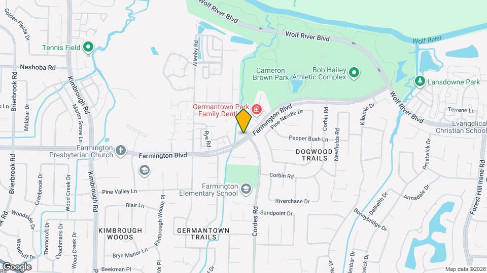 8536 Farmington Blvd Map and Location Details