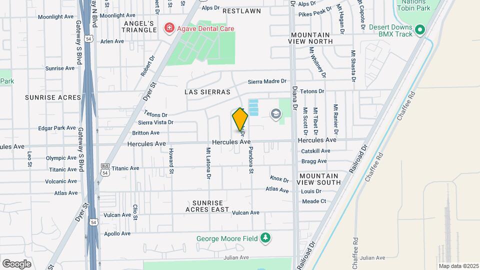 8309 Mt Baldy Dr Map and Location Details