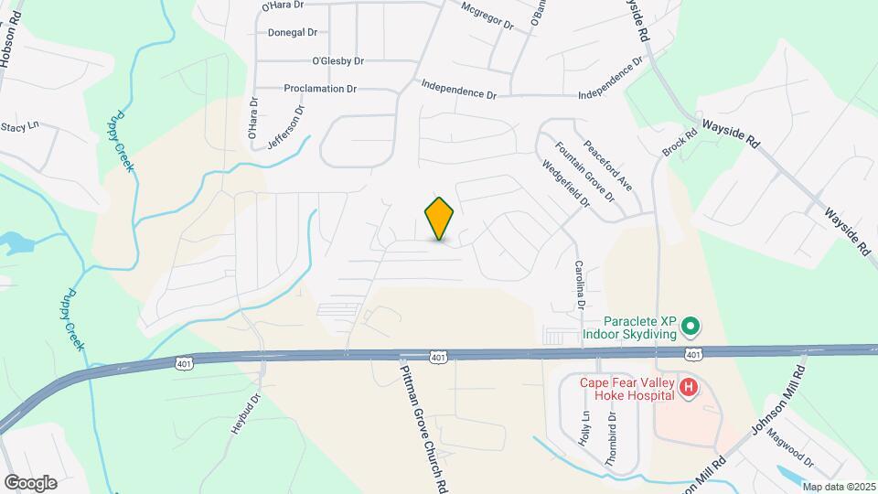 455 Weston Woods St Map and Location Details