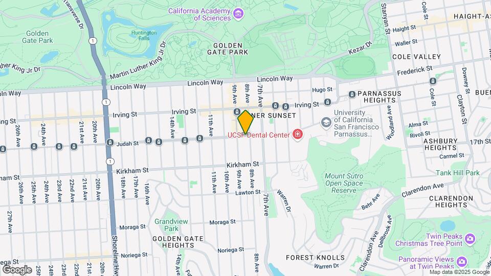 309-319 Judah St Mapa y Detalles de la Ubicación