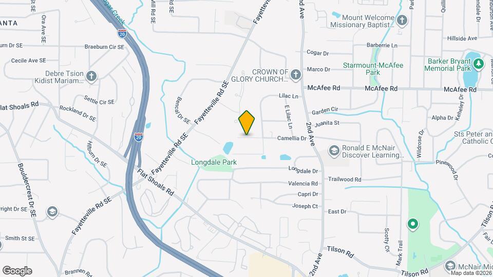1829 Camellia Dr Map and Location Details