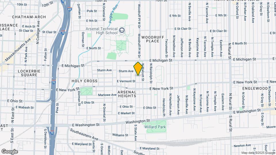 417 N State Ave Mapa y Detalles de la Ubicación
