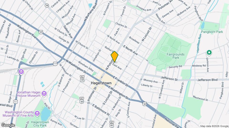 16 East Ave Map and Location Details