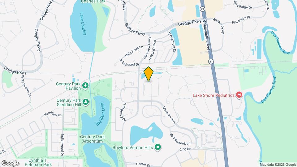1472 N Pinehurst Dr Map and Location Details