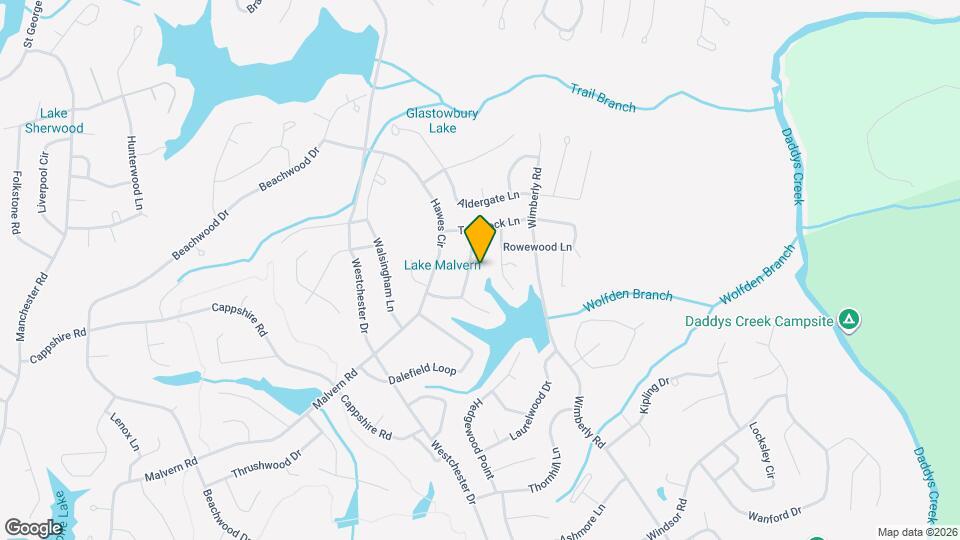 116 Knollwood Ln Map and Location Details