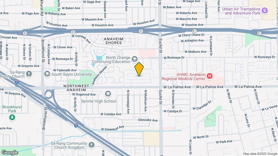 1777 W Glen Ave Map and Location Details