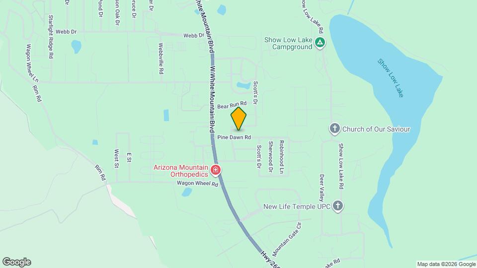 5382 Pine Dawn Rd Map and Location Details