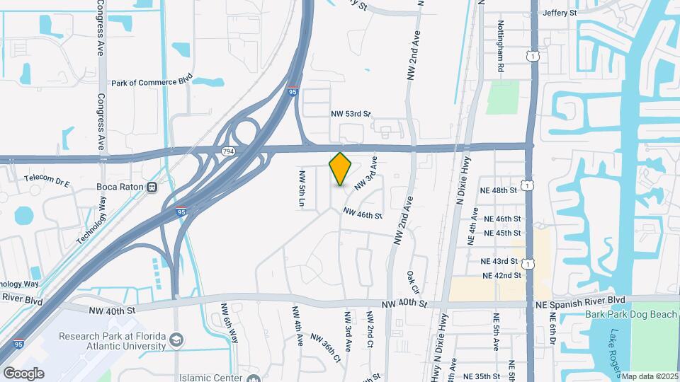 4809 NW 4th Ave Mapa y Detalles de la Ubicación