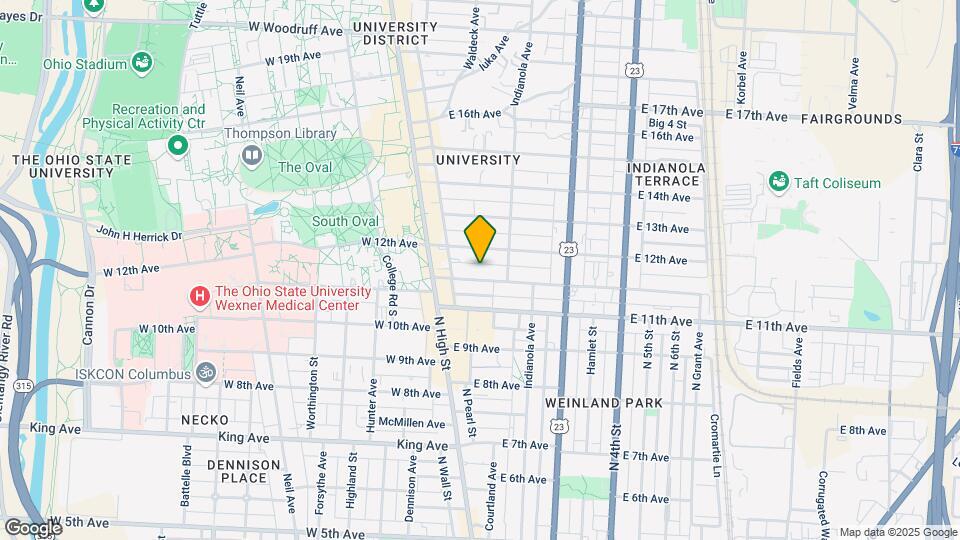 72 Chittenden Ave Map and Location Details