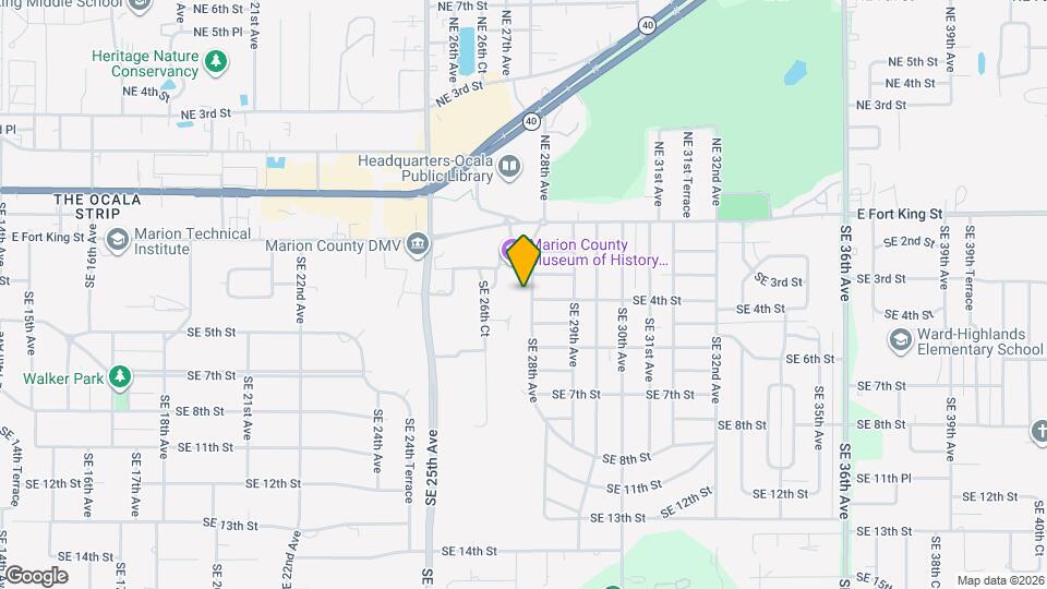 322 SE 28th Ave Map and Location Details