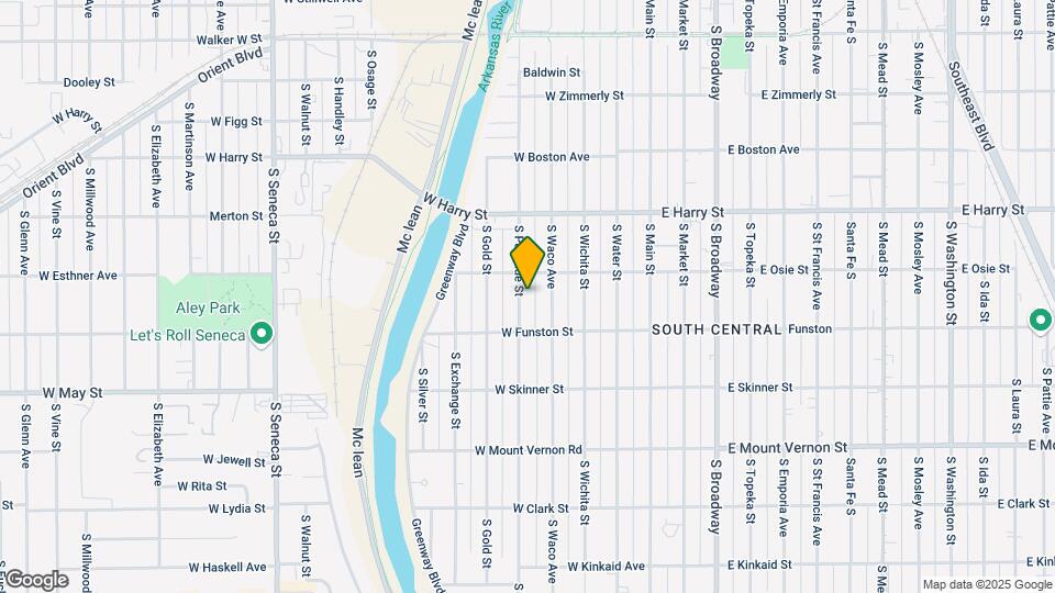 1724 S Palisade St Map and Location Details