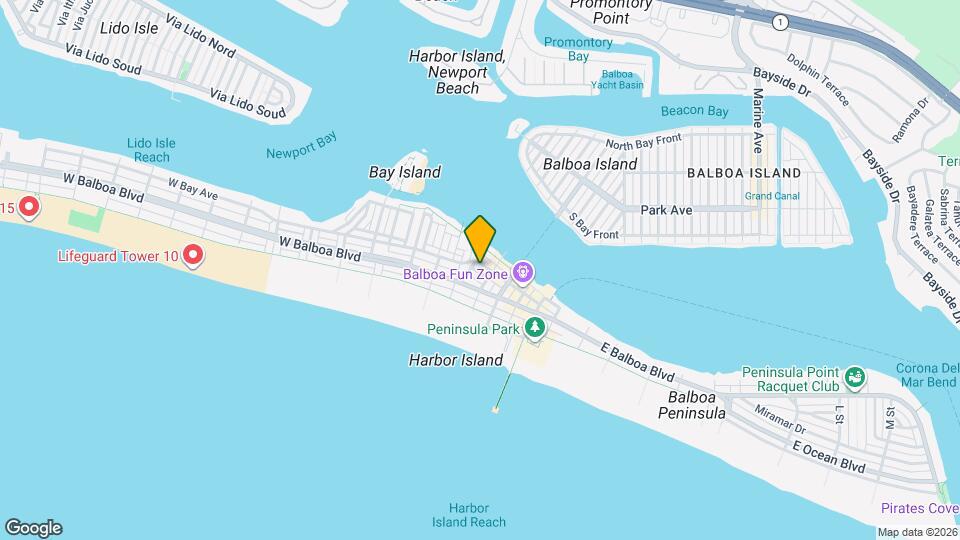 419 E Bay Ave Map and Location Details