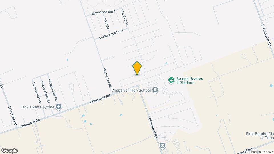 3412 Aubree Katherine Dr Map and Location Details