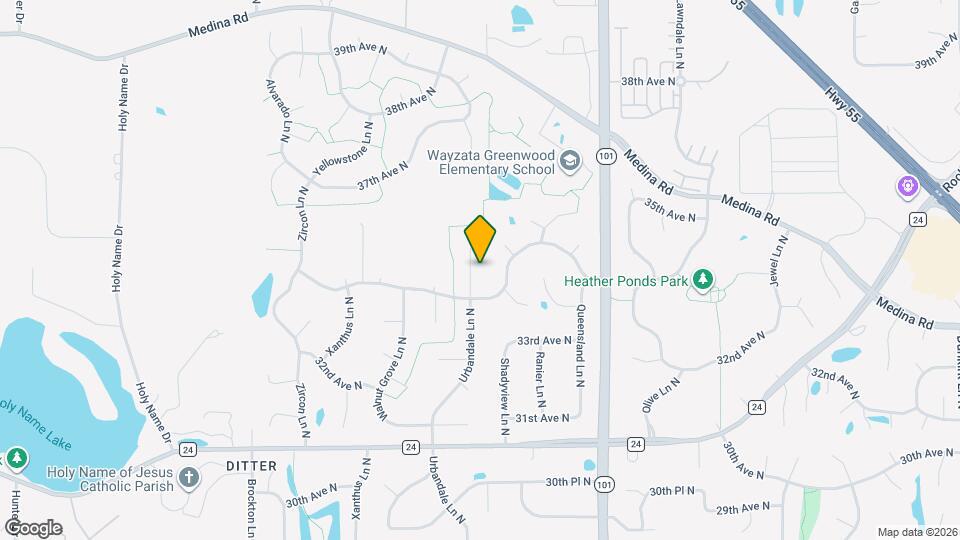 3430 Urbandale Ln N Mapa y Detalles de la Ubicación