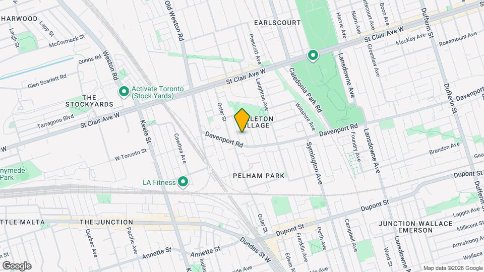 12 Gillespie Ave Map and Location Details