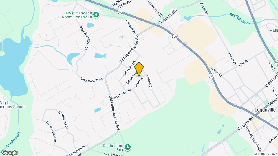 443 Rhett Dr Map and Location Details